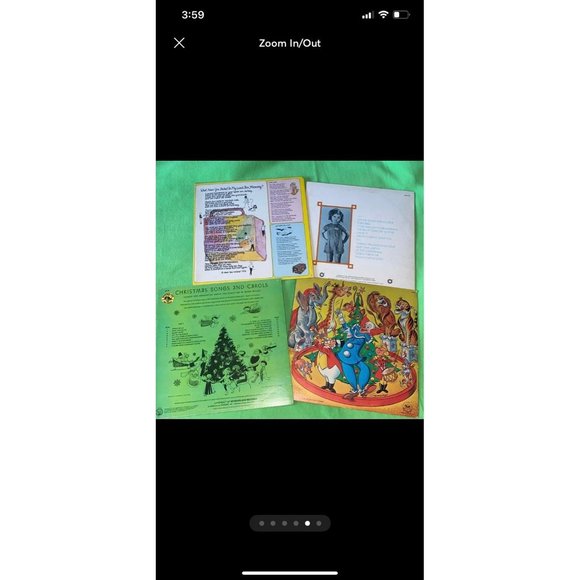 4 vintage holiday christmas vinyls - Picture 7 of 7